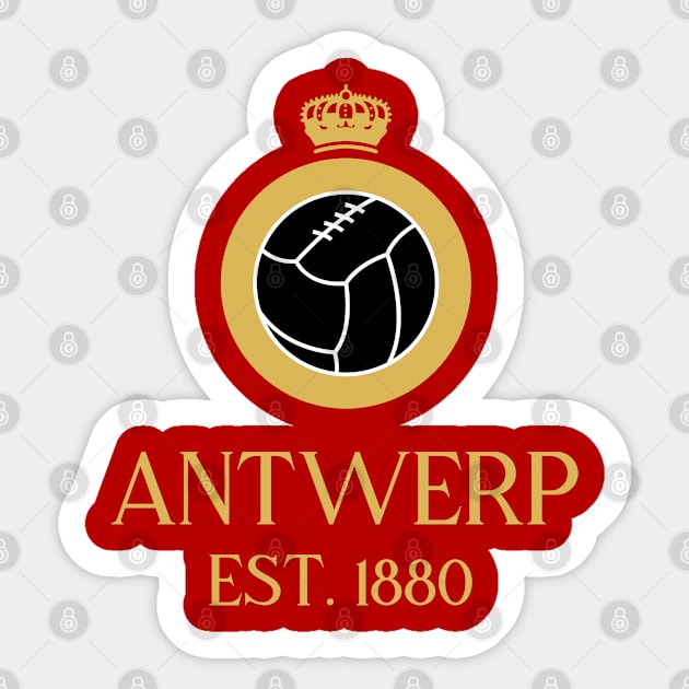 Antwerp Gold Sticker by VRedBaller